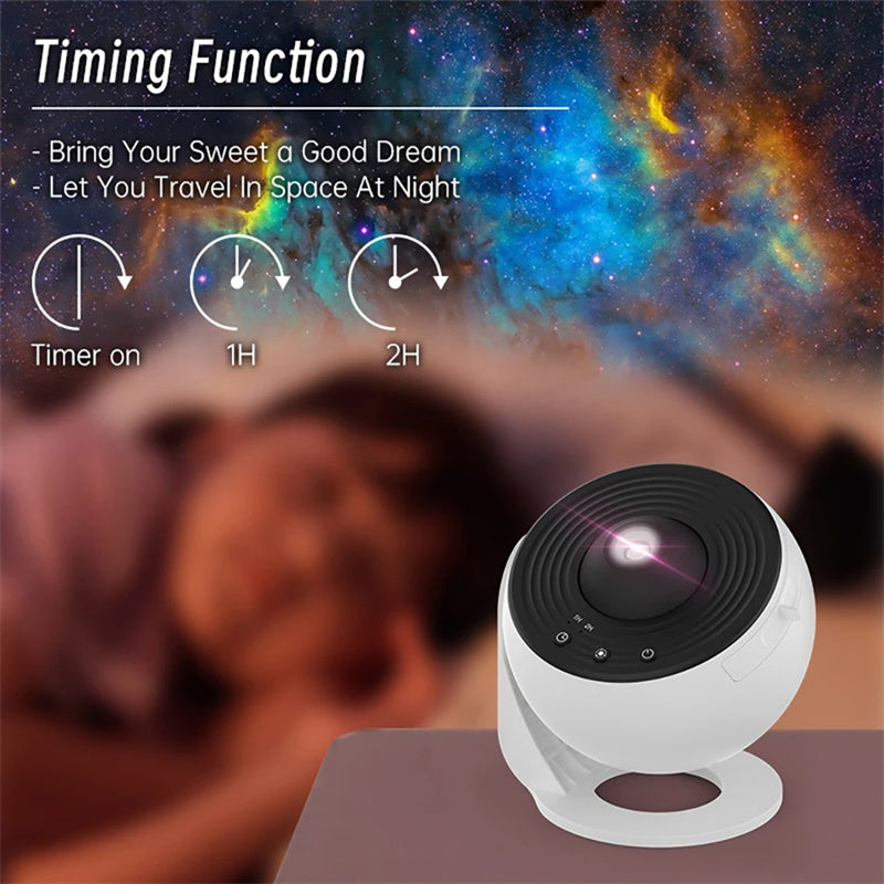 360° Starry Sky Light Projector