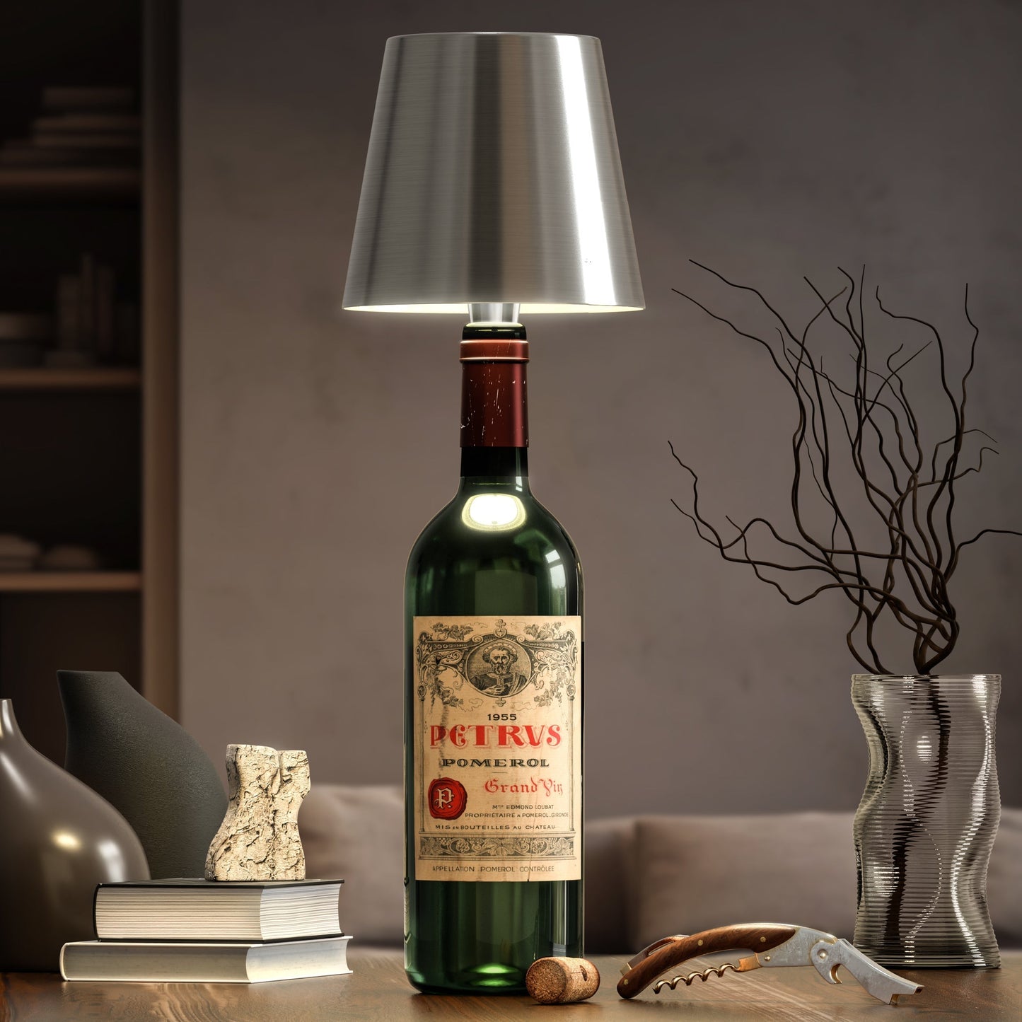 BottleBeam Screw Top Lamp