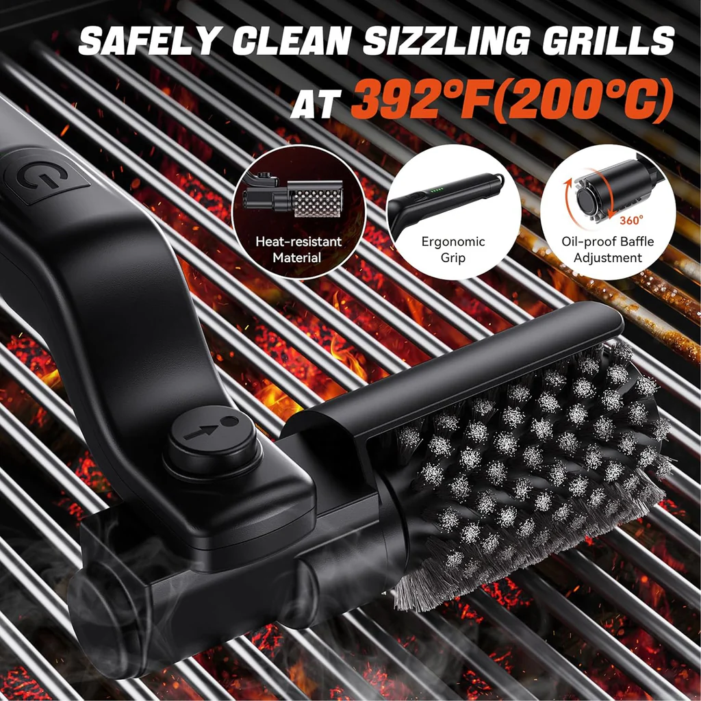 Electric BBQ Brush