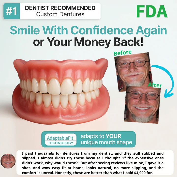 SecureSeal Functional Dentures | BUY 1 GET 1 FREE!