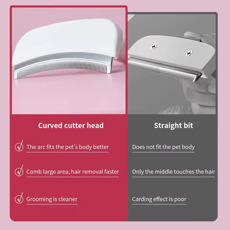 Cat Deshedding Comb