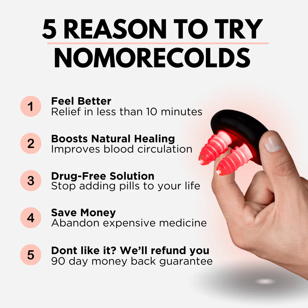 NoMore Red Light Sinus Relief