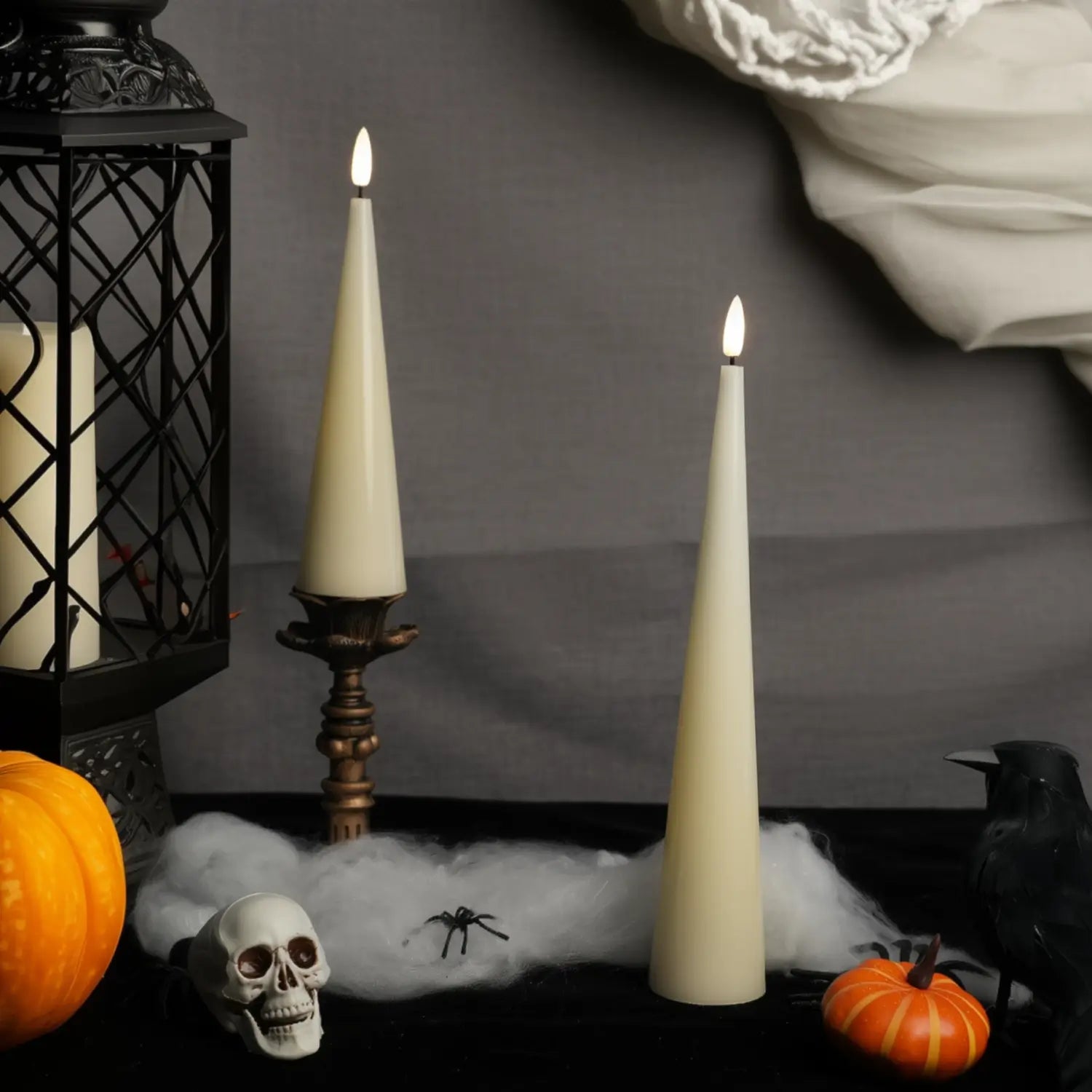 Cone Candles Set of 2