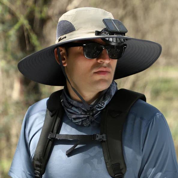 Solar Fan Hat - Unisex Cooling