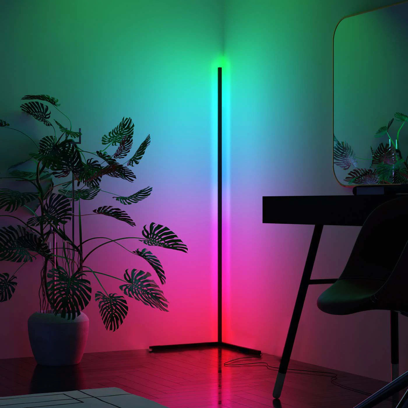 CornerGlow LED Lamp