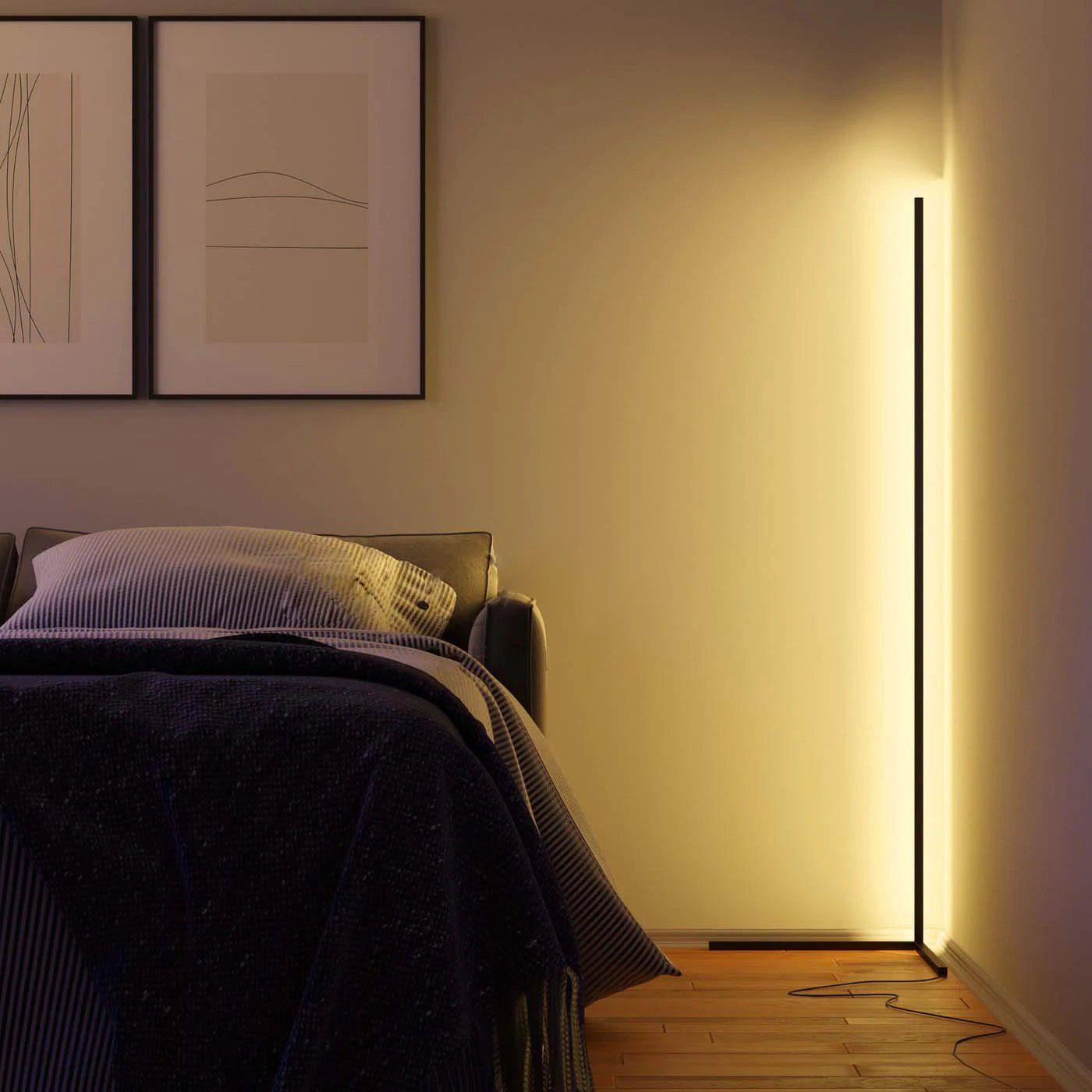 CornerGlow LED Lamp