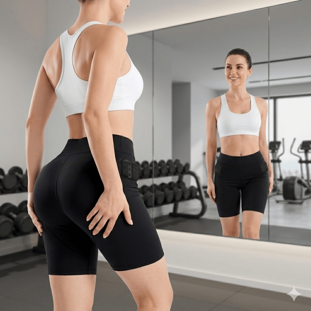 EMS Toning Shorts for Abdomen & Glutes