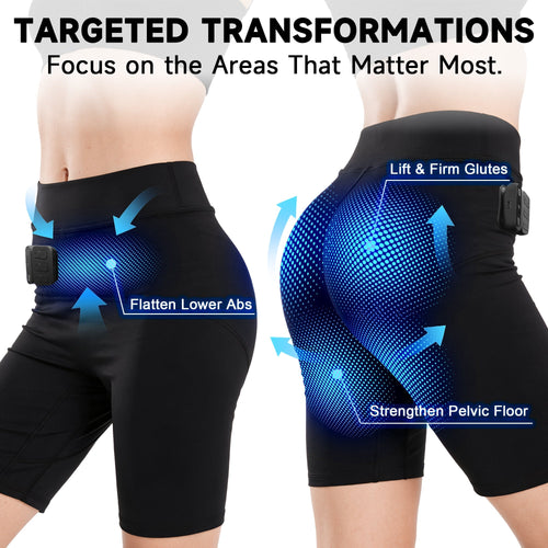 EMS Toning Shorts for Abdomen & Glutes