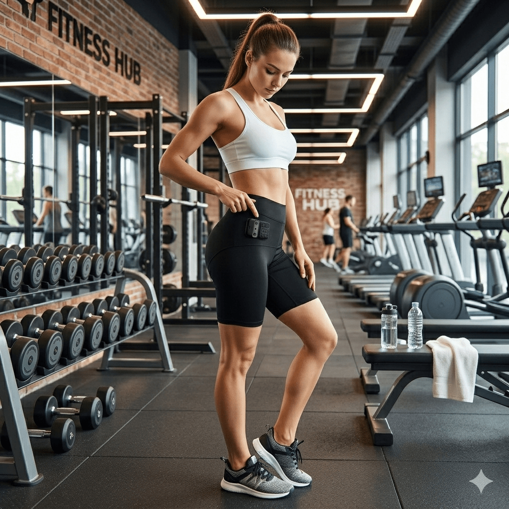 EMS Toning Shorts for Abdomen & Glutes