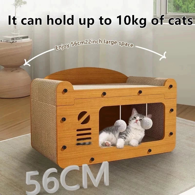 Cat Paradise Scratch Bed