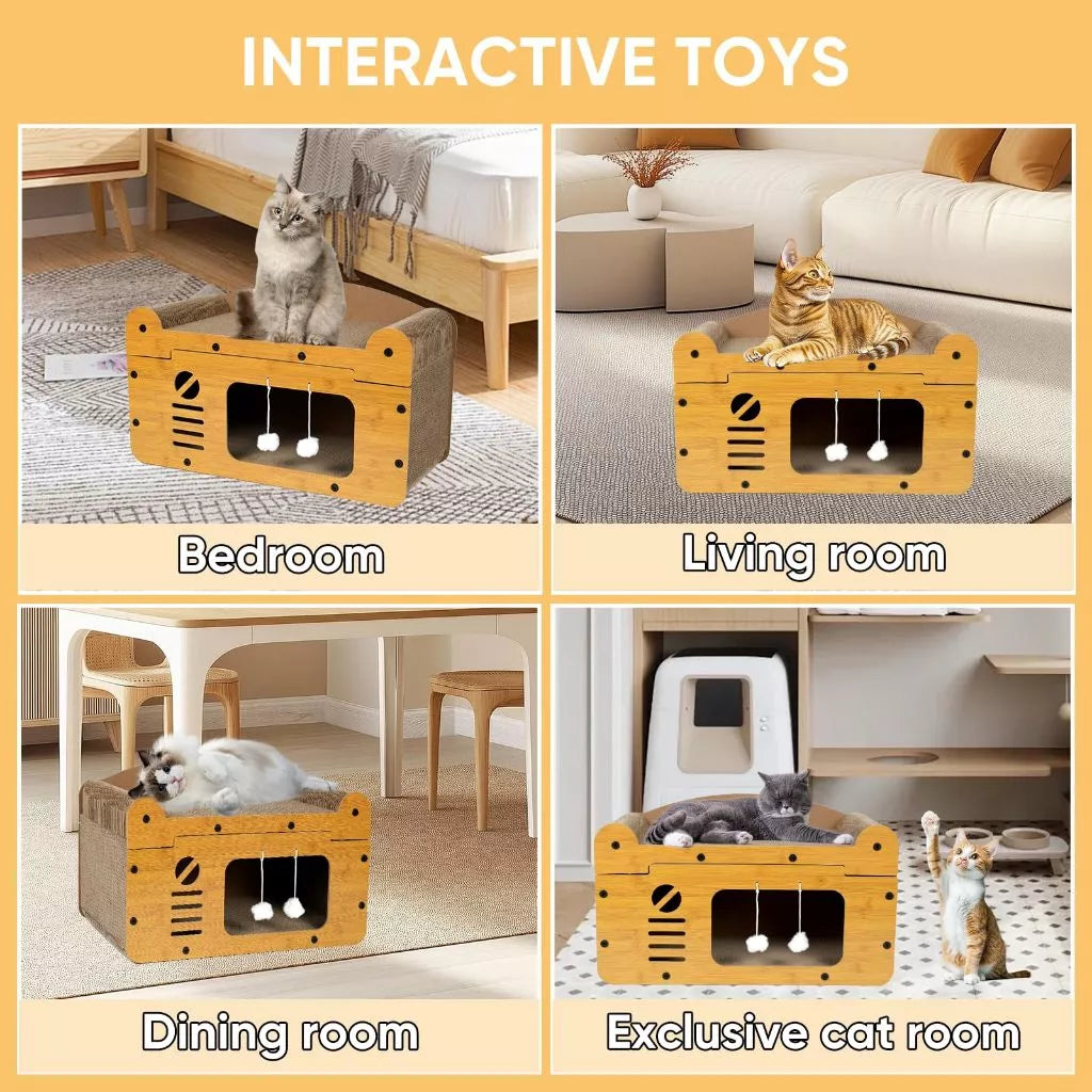 Cat Paradise Scratch Bed