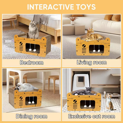 Cat Paradise Scratch Bed