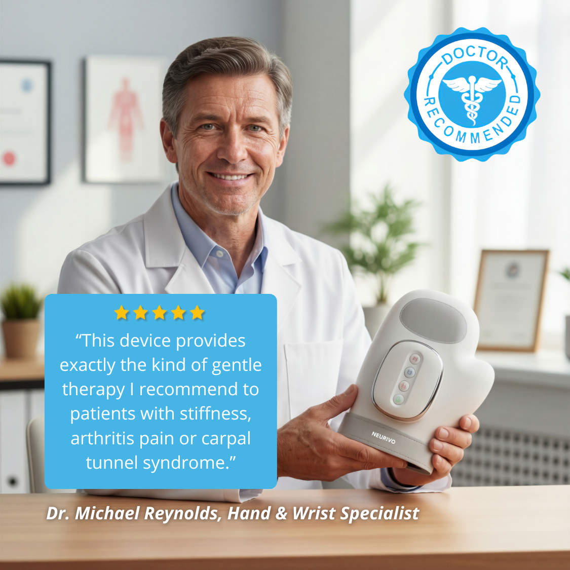 Hand Massager for Joint Pain Relief