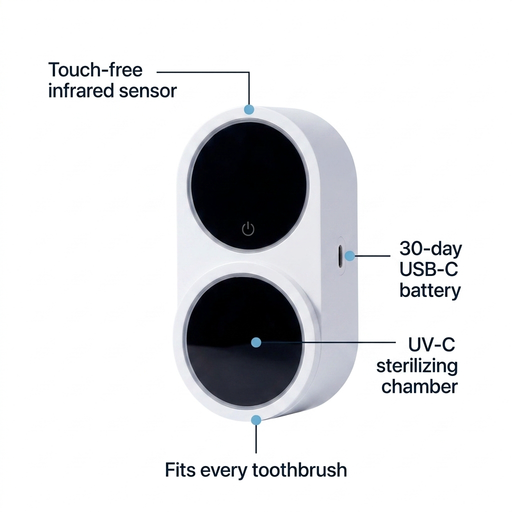UV Toothbrush Sterilizer