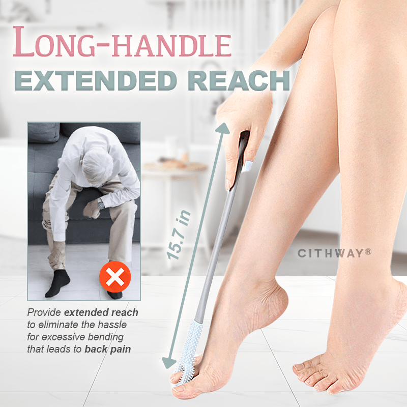 GlideReach Silicone Foot Scrubber