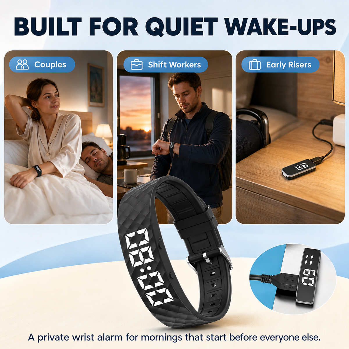 Silent Vibration Alarm