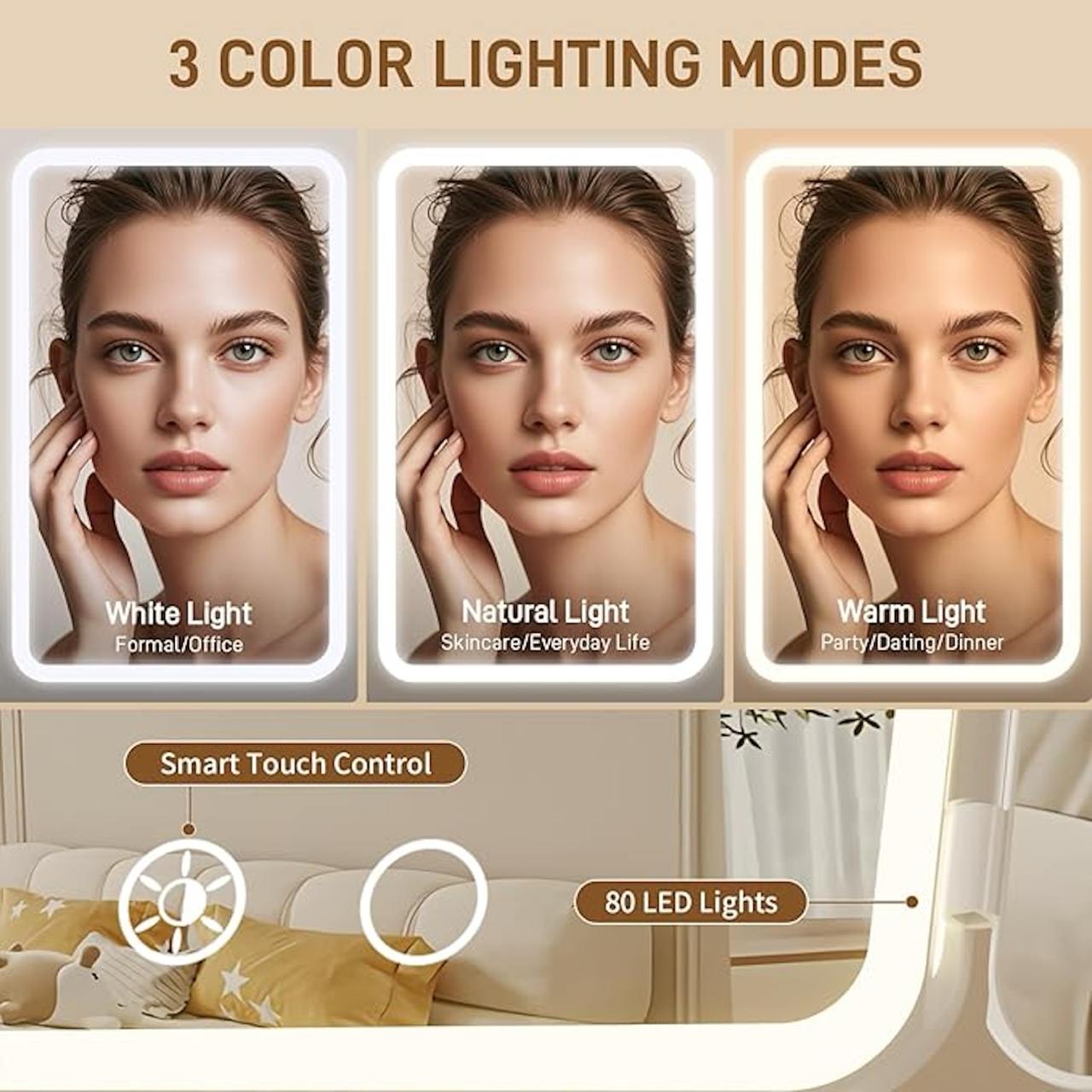 LuxeLight Mirror