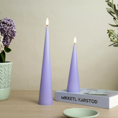 Cone Candles Set of 2