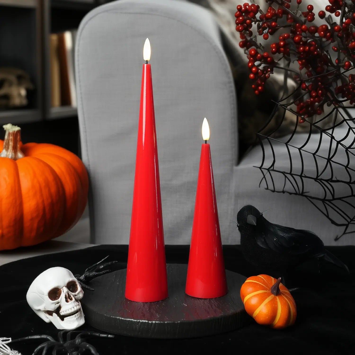 Cone Candles Set of 2
