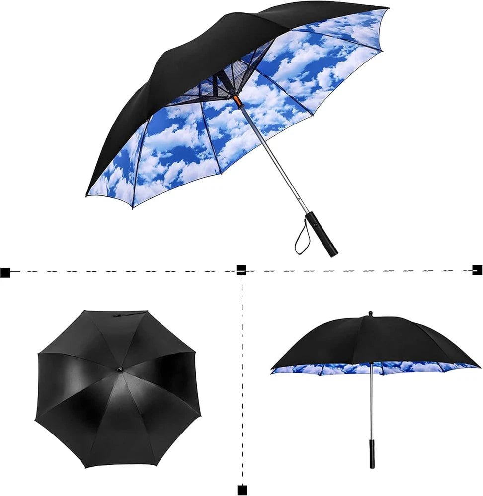 3-in-1 Cooling Mist Umbrella