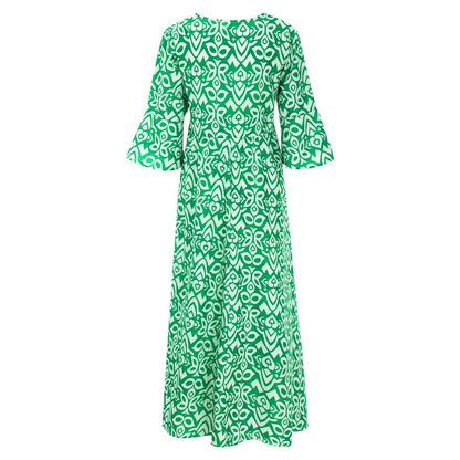 Elegant Vintage Floral Dress