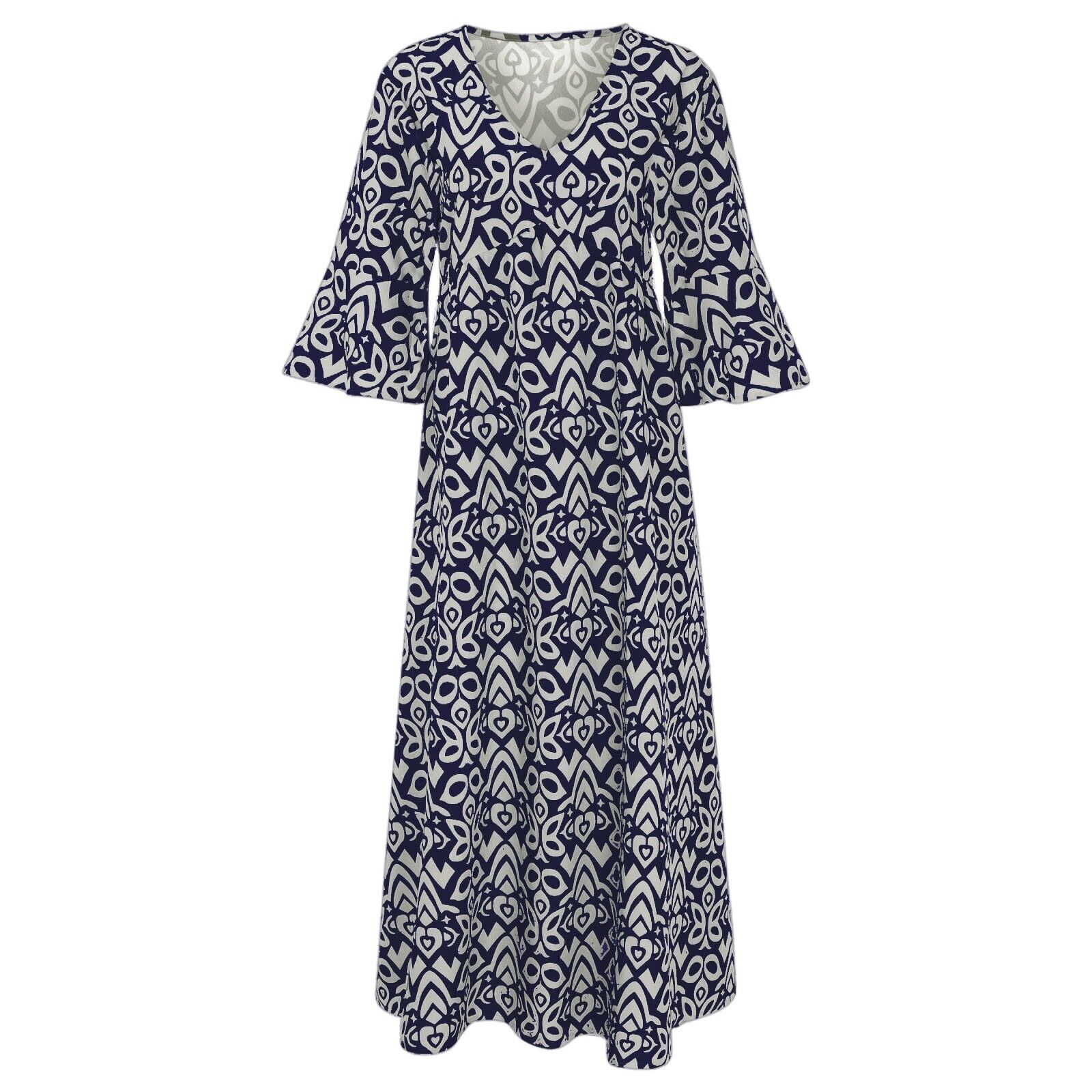 Elegant Vintage Floral Dress
