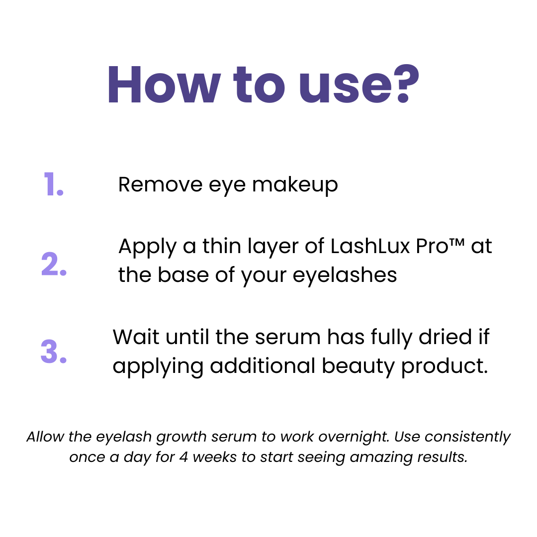 LashLux Pro Growth Serum - 1+1 FREE!