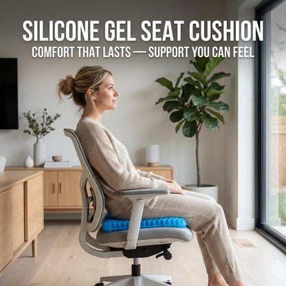 Ergonomic Silicone Seat Cushion