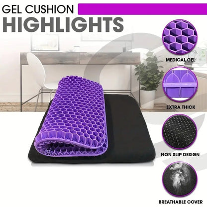 Ergonomic Silicone Seat Cushion