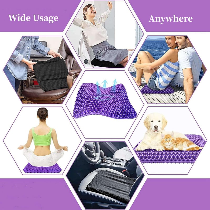Ergonomic Silicone Seat Cushion