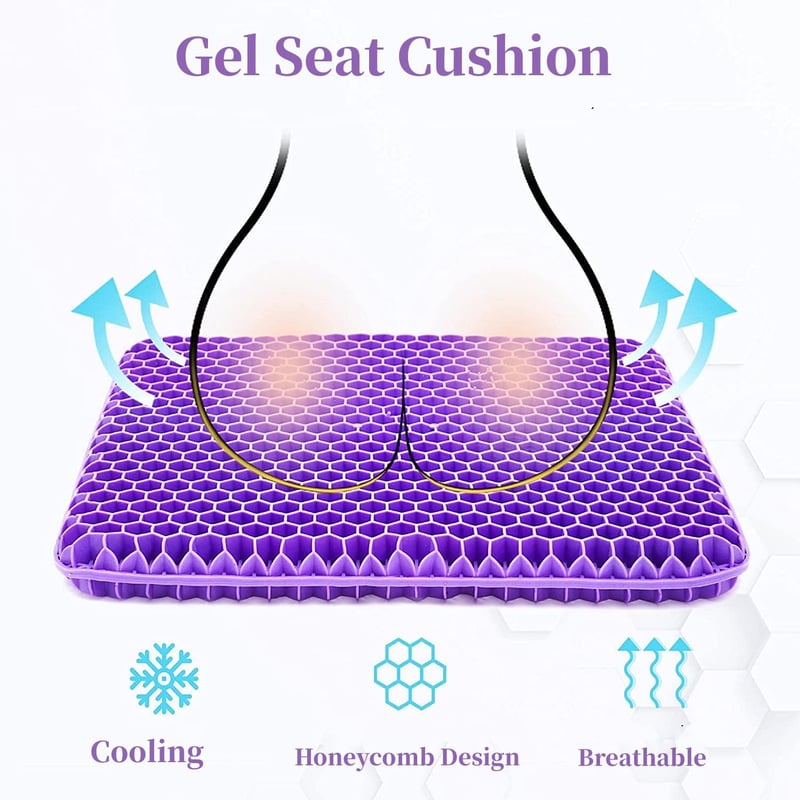 Ergonomic Silicone Seat Cushion