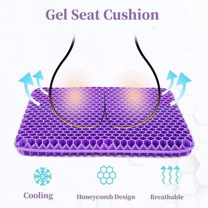 Ergonomic Silicone Seat Cushion