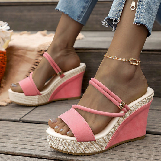 Velvet Air Wedge Sandals