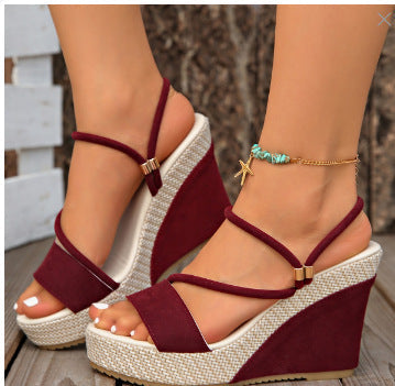 Velvet Air Wedge Sandals