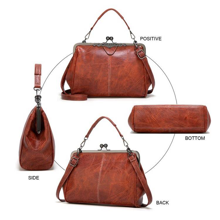 Elegant Vintage Leather Handbag