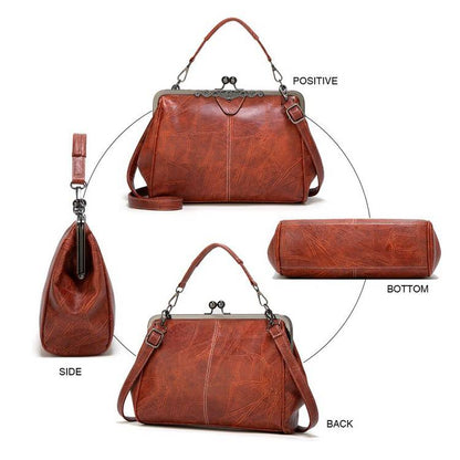 Elegant Vintage Leather Handbag