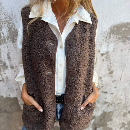 WarmHaven Buttoned Vest