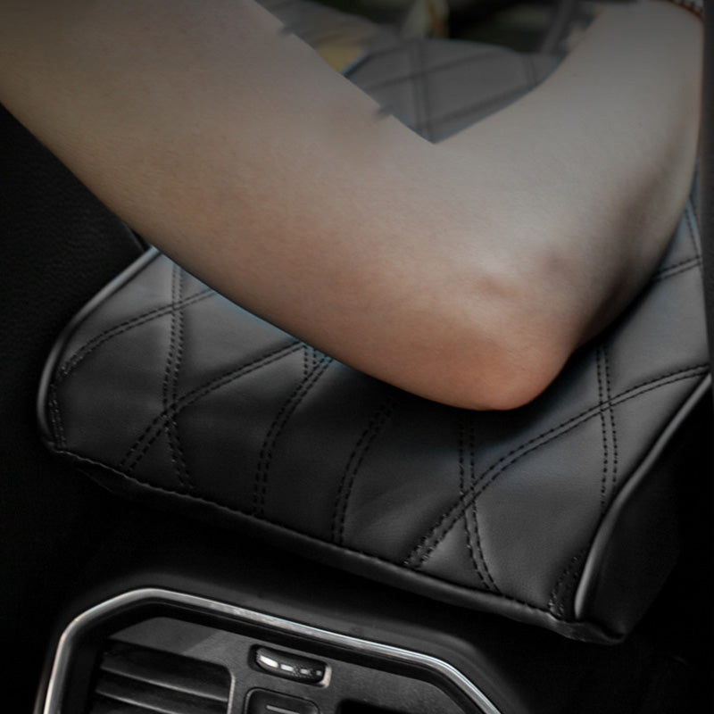 Diamond-Stitch Memory Foam Console Cover