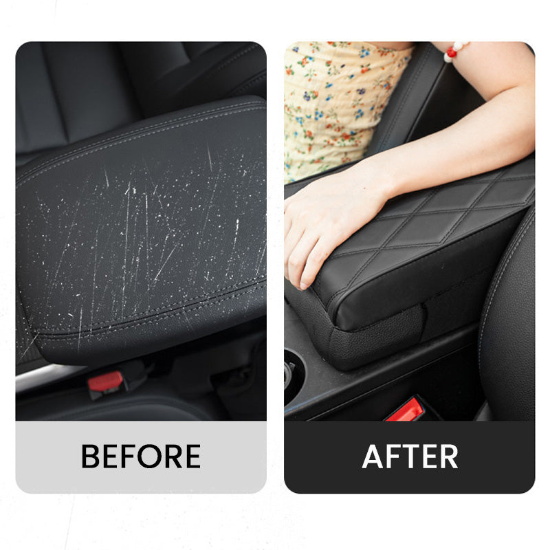 Diamond-Stitch Memory Foam Console Cover