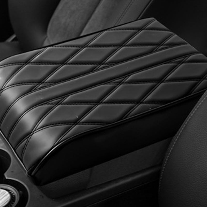 Diamond-Stitch Memory Foam Console Cover