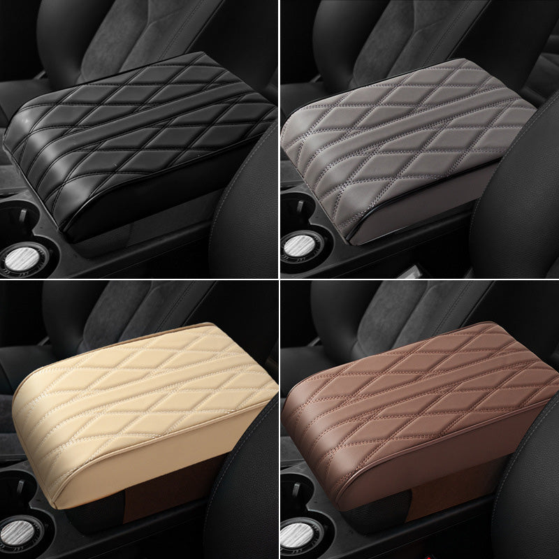 Diamond-Stitch Memory Foam Console Cover