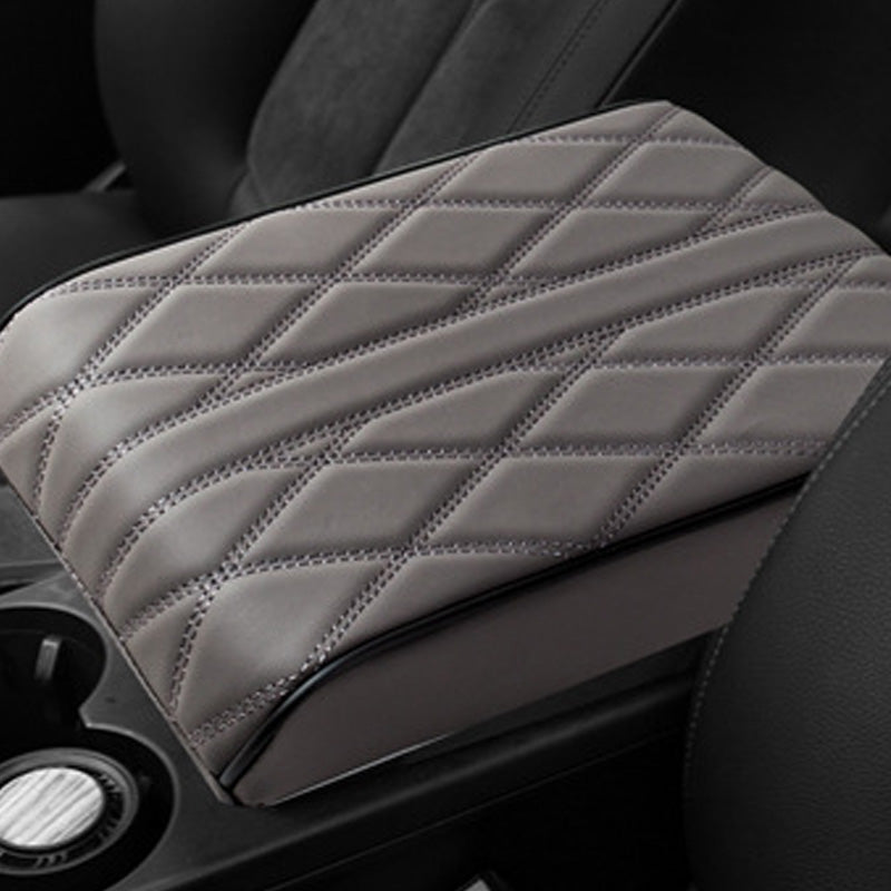 Diamond-Stitch Memory Foam Console Cover