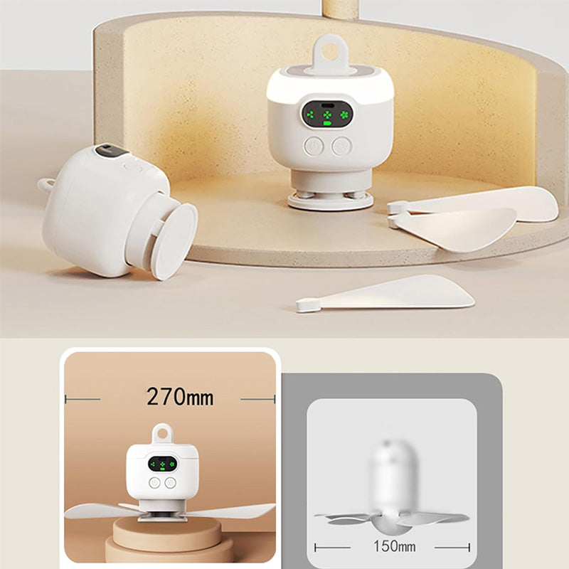 Rechargeable LED Ceiling Fan