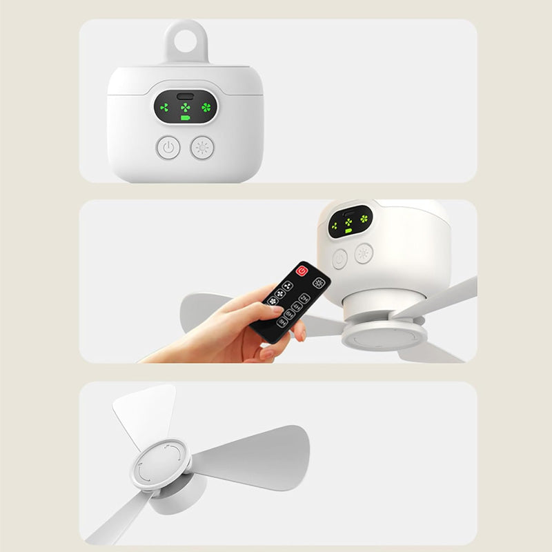 Rechargeable LED Ceiling Fan