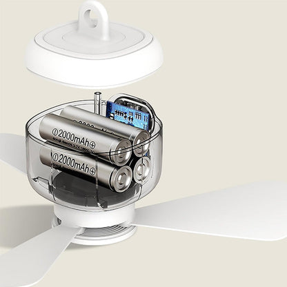 Rechargeable LED Ceiling Fan