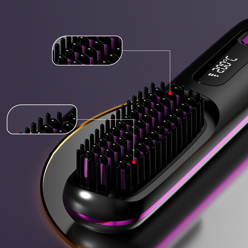 Wireless Ceramic Hair Straightener