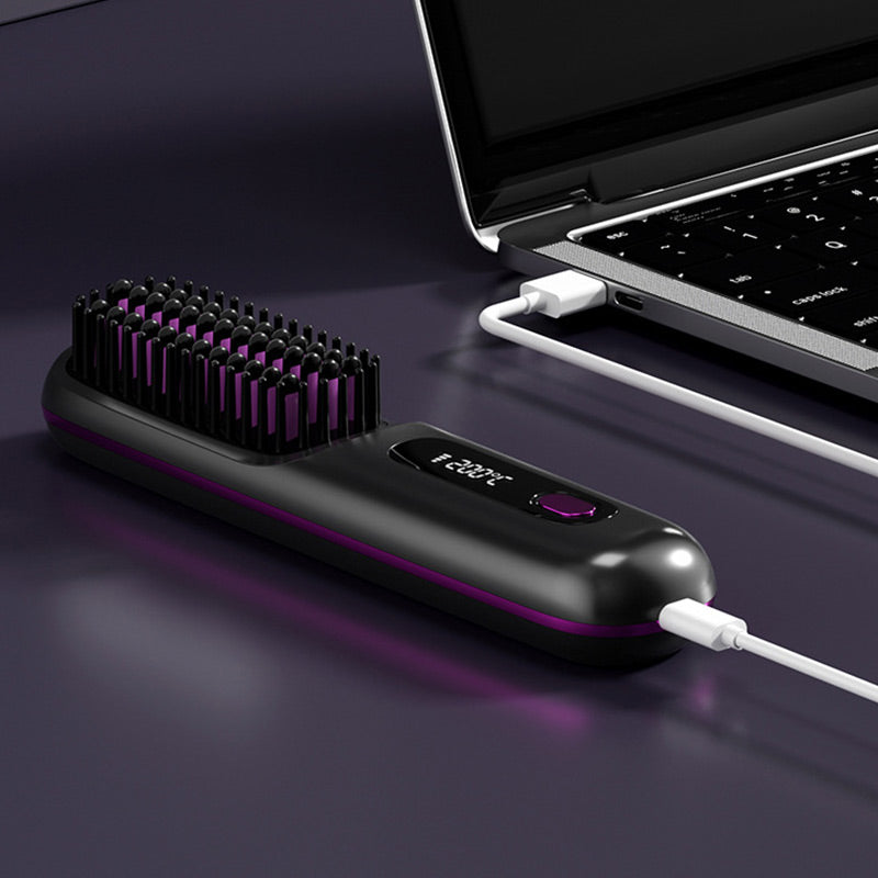 Wireless Ceramic Hair Straightener