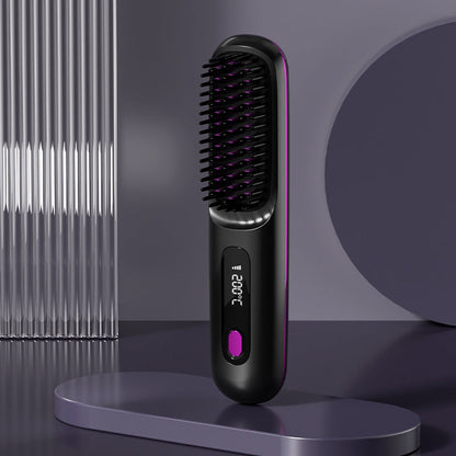 Wireless Ceramic Hair Straightener