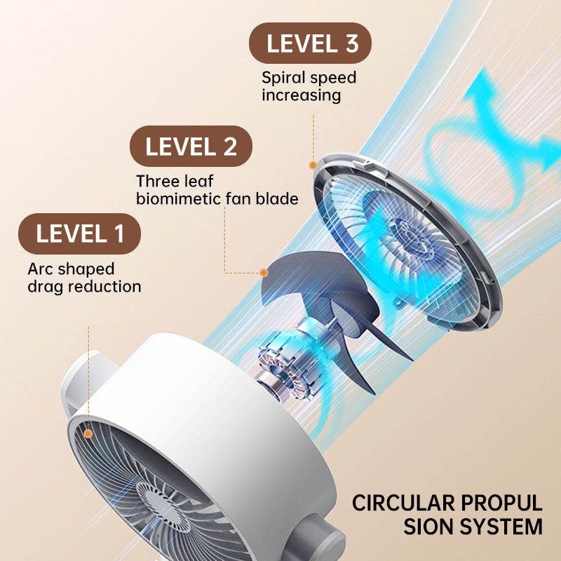 Quiet Standing Fan