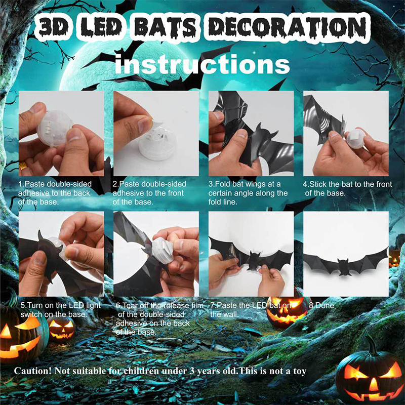 PhantomBats 3D LED Set